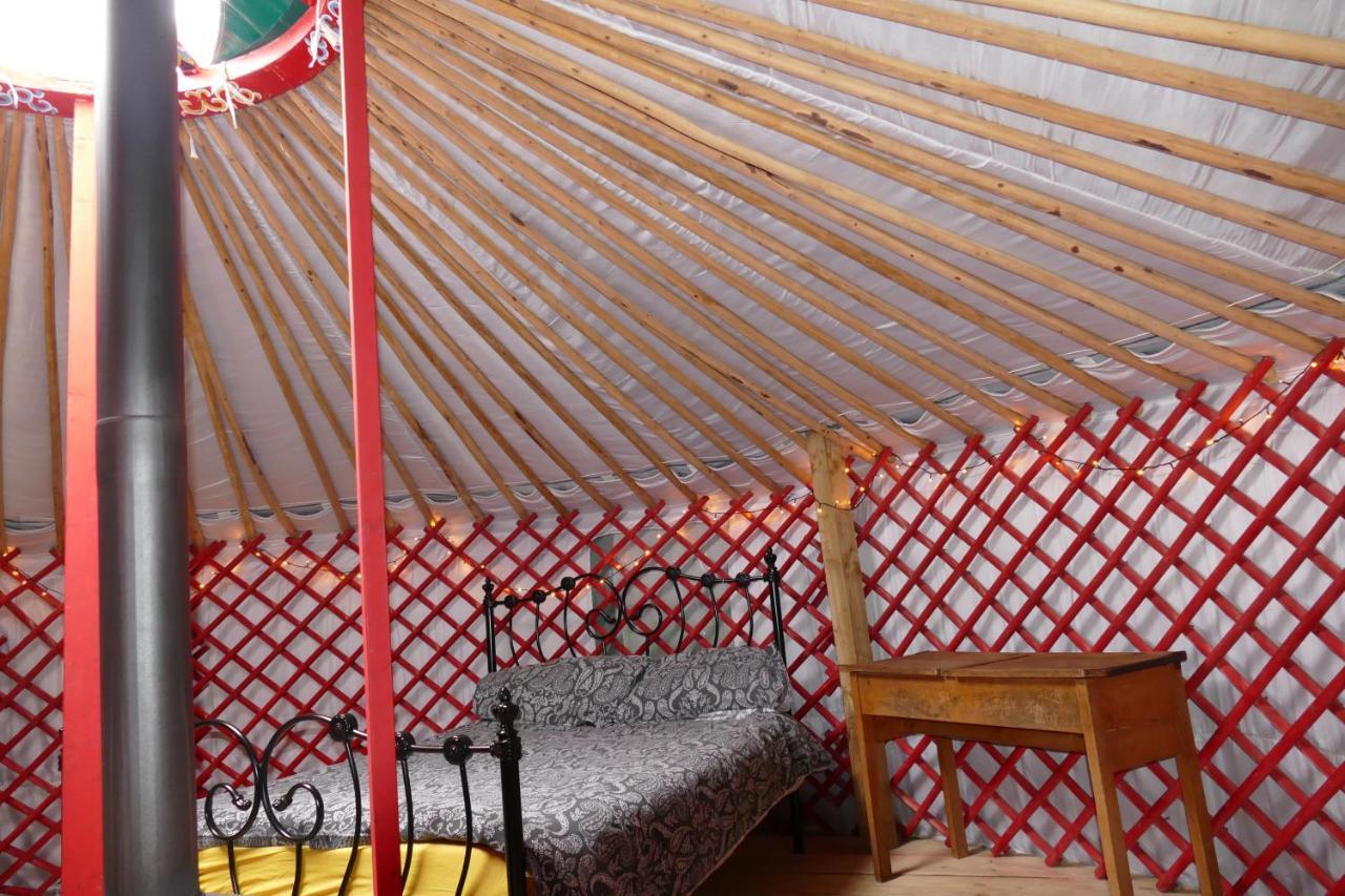 Hotel Alder Yurt Wych Elm Glamping Helston Exterior foto